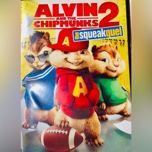 Alvin and the Chipmunks The Sqeakquel DVD Movie Animated
